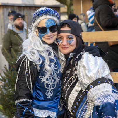 Fasnacht on Ice bei Vaduz on Ice
