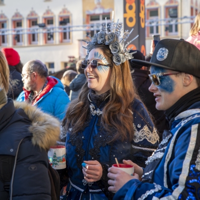 Fasnacht on Ice bei Vaduz on Ice