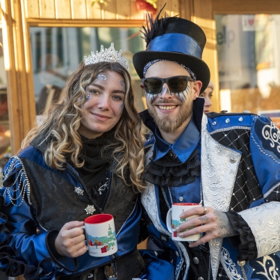 Fasnacht on Ice bei Vaduz on Ice