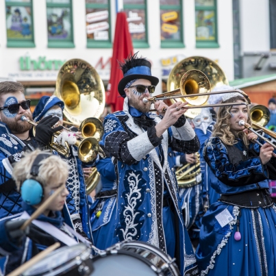 Fasnacht on Ice bei Vaduz on Ice