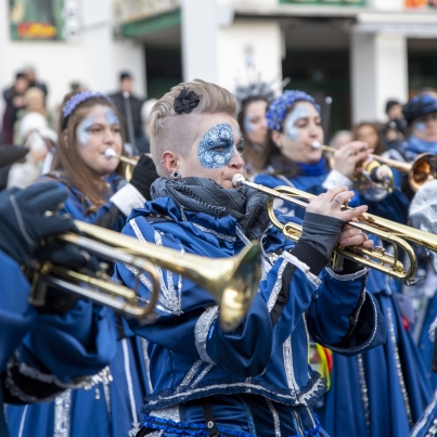 Fasnacht on Ice bei Vaduz on Ice