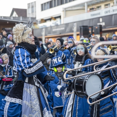 Fasnacht on Ice bei Vaduz on Ice