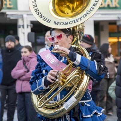 Fasnacht on Ice bei Vaduz on Ice