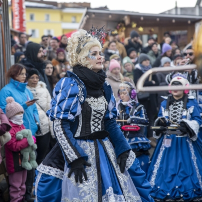 Fasnacht on Ice bei Vaduz on Ice