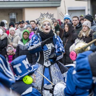 Fasnacht on Ice bei Vaduz on Ice