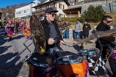 Fasnachtsumzug in Triesenberg