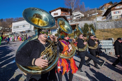 Fasnachtsumzug in Triesenberg