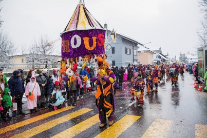 Fasnachtsumzug in Mauren