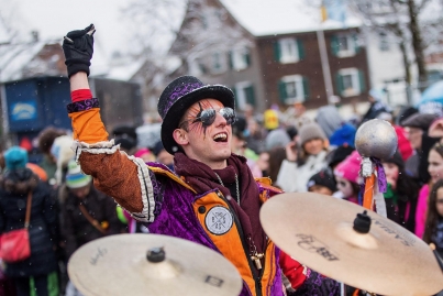 Fasnachtsumzug in Mauren